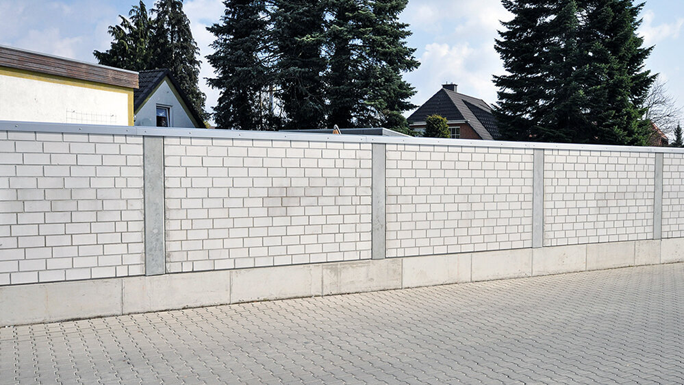 Freistehende KS-Wand Freistehende KS-Wand