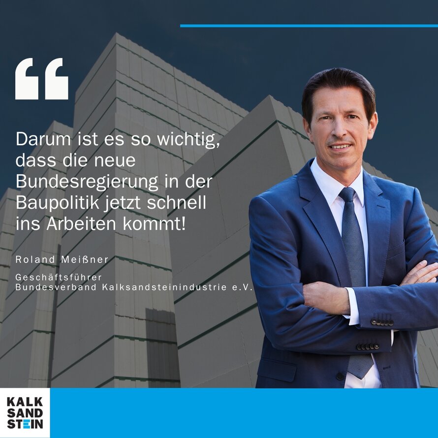 Roland Meißner, Bundesverband Kalksandsteinindustrie e.V.